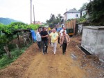 Дора Янкова огледа свлачищата в Неделино, ангажира се с подкрепа за местната власт и най-пострадалите жители