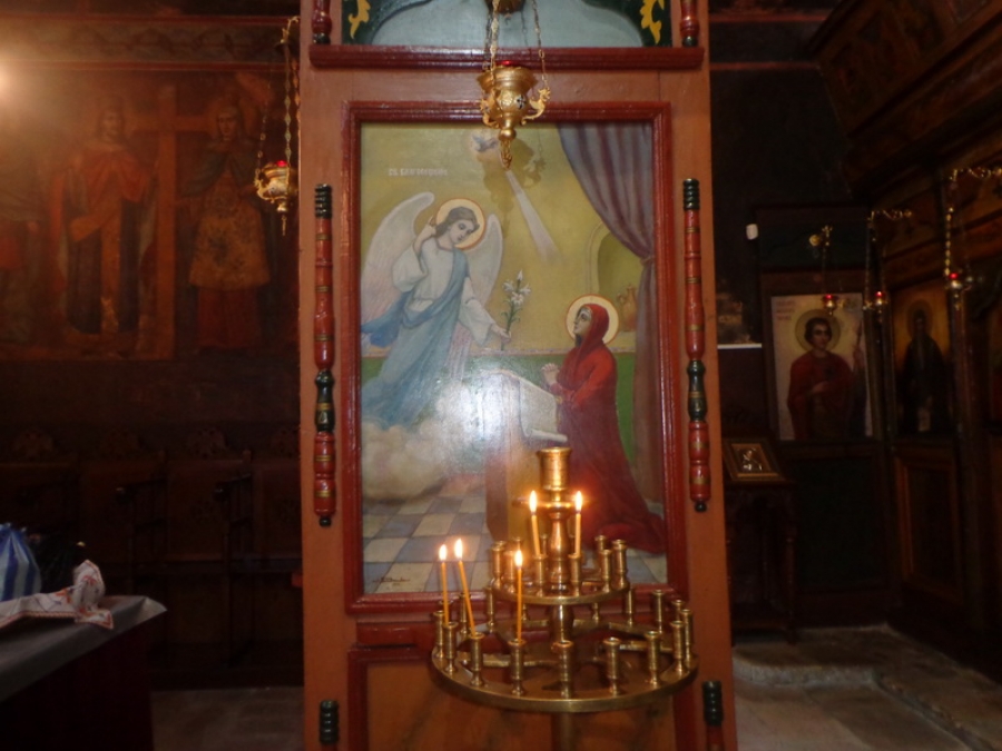 Иконата &bdquo;Благовещение&rdquo; в храм &bdquo;Св. Неделя&rdquo;